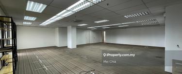 Partially furnished big office space in Empire Subang 1