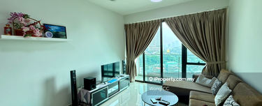 Fully furnsiehd 2 rooms with study tolm unit for rental  1