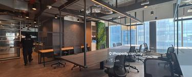 Partially office unit for rent with nice renovation. No takeover cost 1