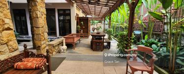 Contemporary Balinese design bungalow with Koi Pond @ Mutiara Homes. 1