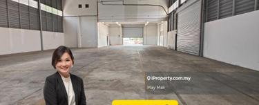 Factory Warehouse Krubong Good Condition with Empty Land Melaka Rent 1