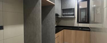 Dutapark partial furnished with airconds and kitchen cabinet 1