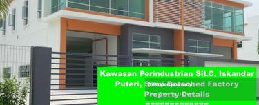 Kawasan Perindustrian Silc, Iskandar Puteri, Semi-D Factory for Sale 1