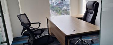 High floor, with window views. 1