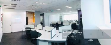 Fully furnished office Towe, size 2985 sq feet 1