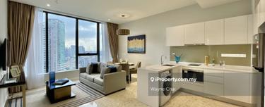 Bukit Bintang KL City Centre 2r2b Fully Furnished Unit Near MRT LRT 1