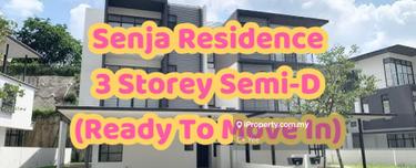 Ready To Move In,3 Storey Semi-D House @ Senja Lakeside Estate  1