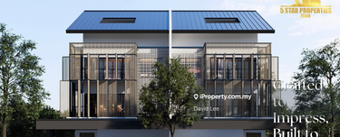 Three Storey Semi Detached House at Green Heights Kuching  1