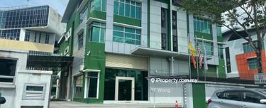 Facing main road Semi D factory for sale 1