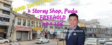 2 Storey with Mezanine Freehold Shop at Sungai Besi Pudu KL For Sale. 1