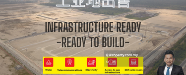 Freehold Ready Converted Industrial Land Full Infrastructure For Sale 1