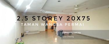 Taman Wangsa Permai, 2.5 Storey, Renovated, Kitchen Extended 1