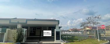 New completed single storey corner house in pd Lukut 1