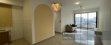 Partly furnished with built in cabinet 1