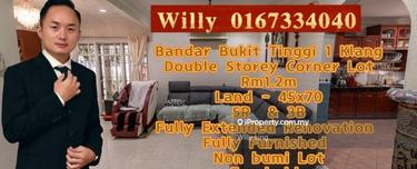Bandar Bukit Tinggi 1 Klang Double Storey Corner Lot For Sale 1