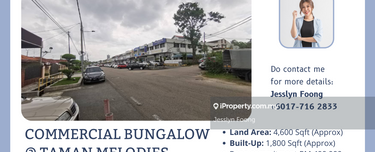 Taman Melodies Single Storey Commercial Bungalow (Tenanted) for Sale 1