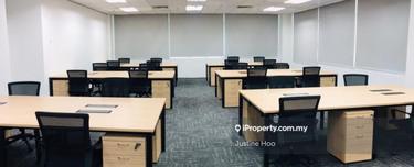 Fully furnished office Tower 1, size 2140 s/f  1