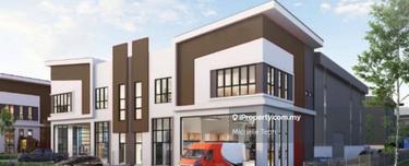Semenyih Corner 3 Storey Semi D Factory For Rent 1