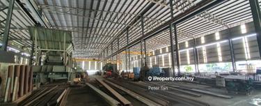 Rawang freehold factory , easy access highway ,fully extension  1