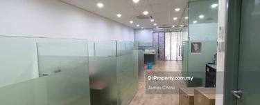 Fully Furnish unit with table and partition 1