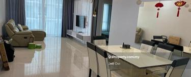 Garden ville sungai ara renovated 1125sf 2cp rare nice low price 1