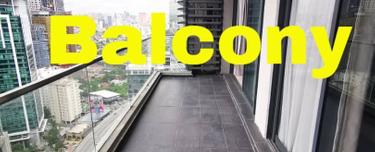 Balcony unit nearby MRT and LRT 1