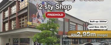 Shah Alam City of Elmina, Temu 2 sty Shop for Sale 1