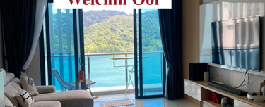 Queens Residences 1200 sqft Sea and Pool View Unit For Rent 1