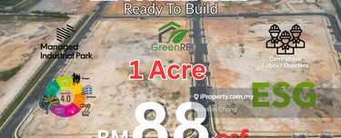 1 Acre Industrial Land Full Infra Smart Ind Park Next to KLIA 1