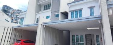 Academia Lane Samarahan 3 storey house for rent 1