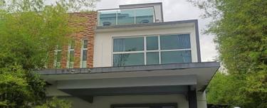 Gated Guarded 3 storey Semi D at Klebang Utama End Lot, below value 1