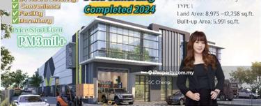 1.5 Storey Cluster Factory @ Desa Cemerlang 1
