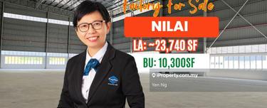 2 Storey Corner Semi-Detached Factory For Sale @ Nilai Industrial Park 1