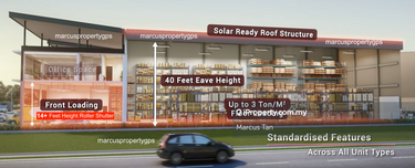 Jenjarom Semi D Factory 76 x 200 Medium Industry, Freehold, Green Cert 1
