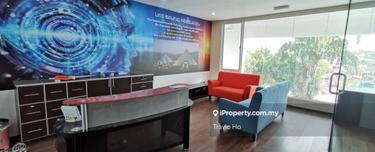 Partially furnish office  1