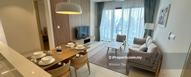 Corner unit with Balcony, Fully furnished, KLCC view  1