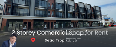 Brand New Shop Lot for Rent @ Setia Tropika  1