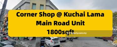 Corner Shop, Kuchai Lama, Main Road, 1800sqft, New Shop 1