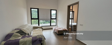 Brand new mossaz 2 room actual unit with fully furnish, facing forest 1
