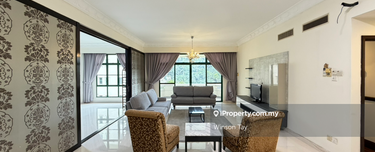 Newly polish flooring, new windows curtain, semi furnish. 1