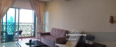 Corner unit, 2 parking bays, pool view, easily access to MRT station  1