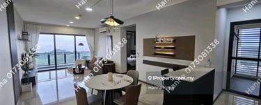Rent Kk Jesselton Jtt high floor Corner 2r2b2c (Full Furnish) 1357 sf 1