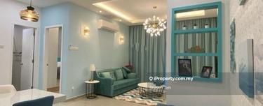 Atlantis 1 room renovated condo fully furnished with nice pool view 1