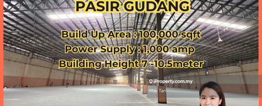 Pasir Gudang 100k sqft 1000 amp Detached Factory for Rent 1