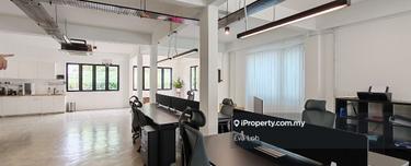 3 storey commercial bungalow with 7000sf bu and private parking  1