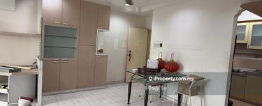 3 bedroom with partial furnished near permas jaya 1