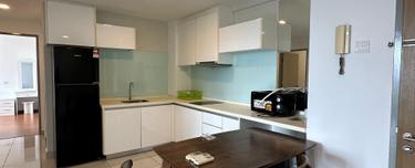 Fully Furnished. 3 bedrooms, Near KTM & MRT 1
