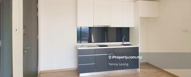High floor partially furnished 2 bedrooms available early July 1
