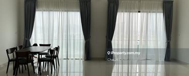 Spacious layout living dining with balcony, kitchen cabinet furnished 1