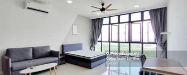 Green Haven Apartment/ Dual Key/ 2 Studio/ High Floor/ Permas Jaya  1